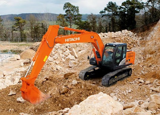 Hitachi ZX180LCN-3 вид 4